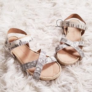 New Gap Leather Espadrilles